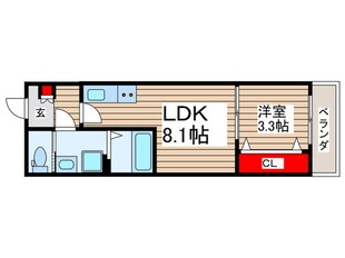 AJ幕張Ⅱの物件間取画像